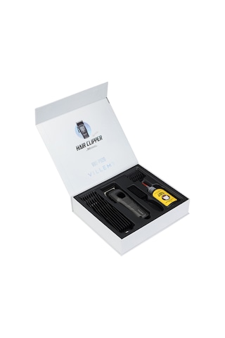 Vme-p920 Profesyonel Saç Ve Sakal Kesme Makinesi Bldc Motor Şarjlı Dlc Seramik Bıçak 10 Tarak Dijital Ekran 4600 Mah