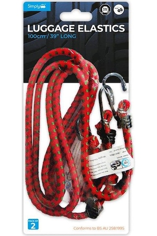 Simply Brands Bagaj Lastigi Kancali 100cm 2 Adet