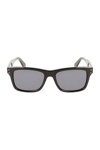 Salvatore Ferragamo Sf 1039s 001 54 Unisex Dikdörtgen Siyah Kemik Güneş Gözlüğü