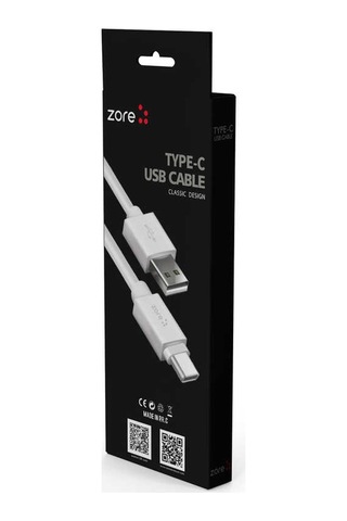 Ecruz Beyaz Z-39 Type-c Kablo