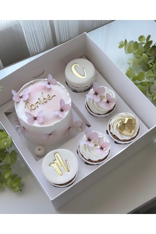 5+1 Bento&cupcake Kutusu 25x25x10