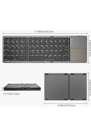 Katlanabilir Klavye Plntful000zr443b033