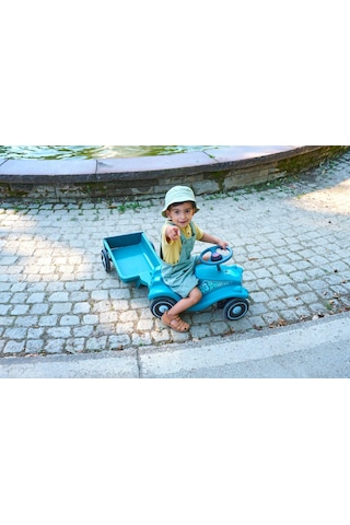 Bıg Bobby Car Klasik Bingit Araba Eco 2.0 Ve Römork 800056140 Siyah