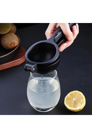 Döküm Limon Sıkacağı Limon Presi Siyah Metal Limon Sıkacağı, Döküm Naranciye Sıkacağı