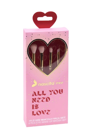 Nascita Love 4lü Göz Makyajı Fırça Seti - 114