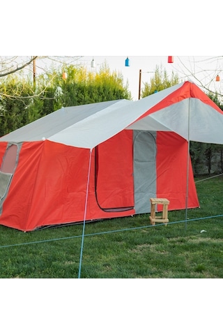 Doğa Kamp 2 Odalı 6 - 7 Kişilik Kamp Çadırı Çok Renkli