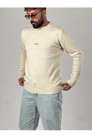 Basic Bej Erkek Sweatshirt Coc1014 Bej