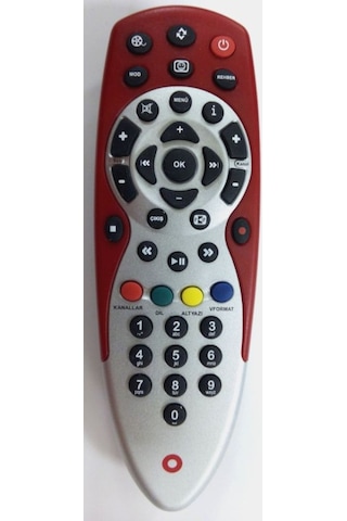Digitürk Kumanda Kırmızı Digiturk Kumanda