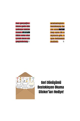 Yenilgiler Tarihi + Altı + Okuma Sticker'ları