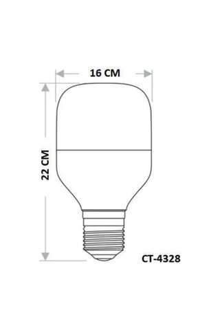 Cata Ct-4328 Torch E27 Duylu 65 Watt Led Tasarruflu Ampul Beyaz
