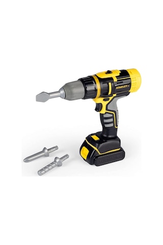 Smoby Stanley 3 ü 1 Arada Işıklı Oyuncak Elektronik Matkap, Akülü