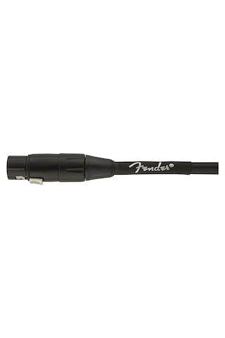 Fender Professional Series Microphone Cable 3 Metre - Black Mikro