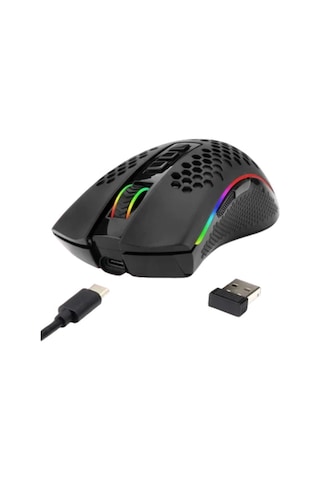 Mouse Storm Pro Kablosuz Rgb Oyun Faresi Pixart Paw3335 16 000 Dpı Red-m808-ks