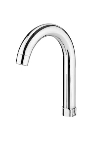 Mutfak & Banyo Eviye Batarya Kuğu Borusu Uzun Baston 27 Cm Krom