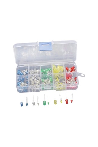 Trendooze Homyl 375 Adet Rgb Led'ler, 3mm Ve 5mm Boyut