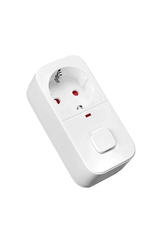 Isıya Duyarlı Devre Ve Akım Korumalı Duvar Tekli Anahtarlı Priz Fiş 16a/250v 750 1.5
