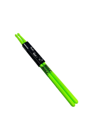 Midex Gfk-801lgr 5a Bateri Baget Kırılmaz Polyemid Açık Yeşil Renk Davul Bageti 5a Drumsticks