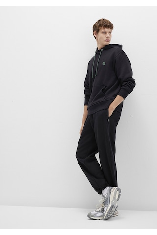 Mavi - Siyah Jogger Eşofman Altı 0010549-900 Siyah