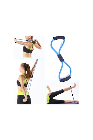 Pilates Direnç Lastiği Jimnastik Lastiği Egzersiz Yoga Pilates