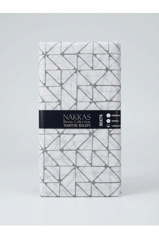 Nakkaş Home Collection 2'li Pamuklu Fermuarlı Yastık Kılıfı Seti - 50x70 Cm Renkli Yastık Kılıfı Çok Renkli