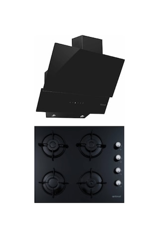 Itimat 1531 + 9011 2'li Dijital Pro Siyah Ankastre Set