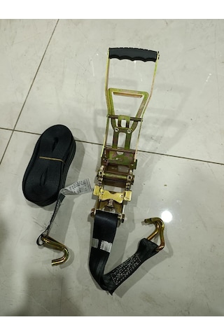 Avrupa Spanzet 10 Metre Cırcırlı 5 Ton Yük Bağlama Kayışı Diğer