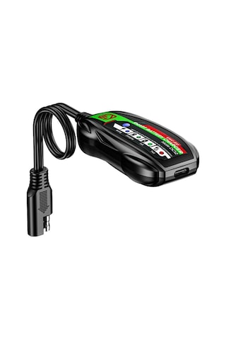 Kewig B12 Motosiklet Akü Şarj Cihazı Usb-c Girişli, Powerbank Uyumlu