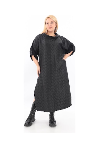 Zedd Plus 22679 Elbise Siyah
