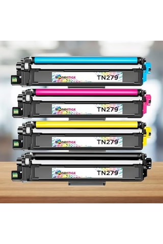 Brother Uyumlu Tonermax Mfc-l3270cdw Muadil Toner Set- Çipli /tn-279xl