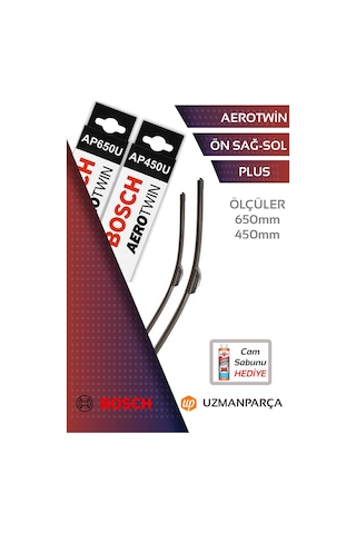 Bosch 3397006952+3397006945 650 Mm + 450 Mm Muz Tipi Aerotwin Bosch