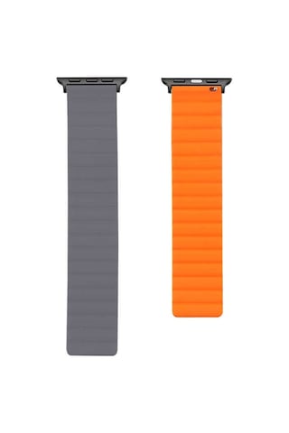 Apple Uyumlu Watch Ultra 49 MM Kordon Krd-52 Mıknatıslı Kordon