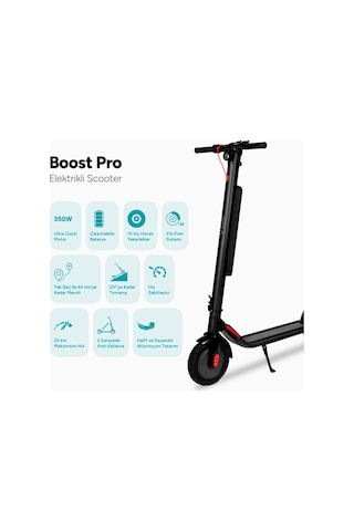 Ttec Boost Pro Katlanır Elektrikli Scooter