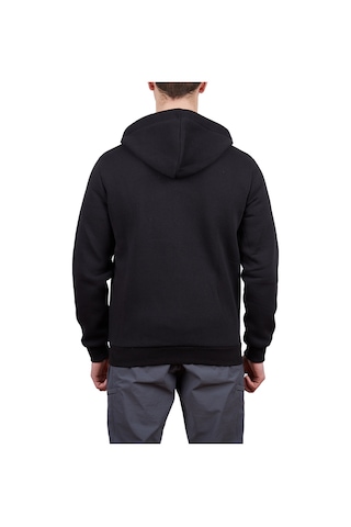 Alpinist Covert Tam Fermuarlı Erkek Sweatshirt Siyah