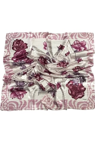 Yenisinial Nurşah Polyester Eşarp Desen 10 Pembe