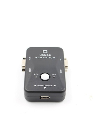 Molix Mx-2740 2 Port Usb 2.0 Manuel Kvm Switch - Vga Ve Usb Klavye Mouse Paylaştırıcı