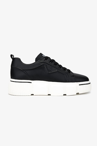 Valmenti Erkek Hakiki Deri Siyah Sneakers & Spor Ayakkabı 381 22524 Erk Ayk Sk25-26 Sıyah Mat Siyah