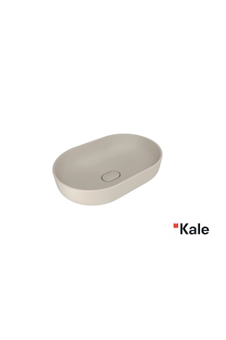 Kale Zero 2.0 60x40 Cm Mat Vizon Oval Çanak Lavabo