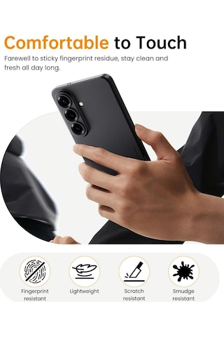 Teleplus Samsung Uyumlu Galaxy S25 Fe Kılıf 0.3mm Ultra Thin Hayalet Pp Kapak