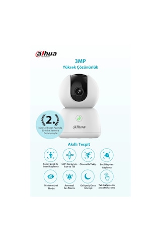 Hero B1 Akıllı Kamera - 2k 3mp Akıllı Wifi Kamera Kablosuz Ev Kamerası Dahua Türkiye