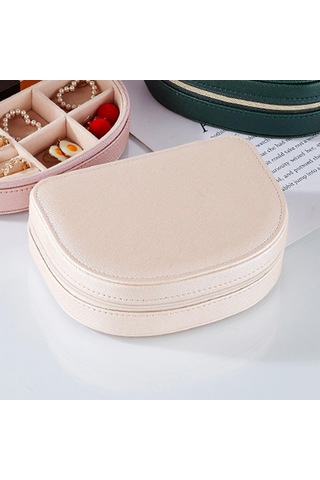 Homyl Küçük Mücevher Kutusu Organizatör Yüzük Kayısı Kayısı