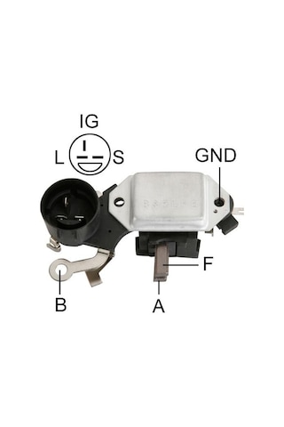 12v Kömürlü Konjektör Hıtachı Tipi 3-fiş S-l-ıg Isuzu Nkr/npr-peugeot J9 Premıer