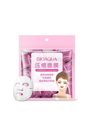Bioaqua Kendi Maskeni Kendin Yap Komprime Kağıt Maske 10'lu