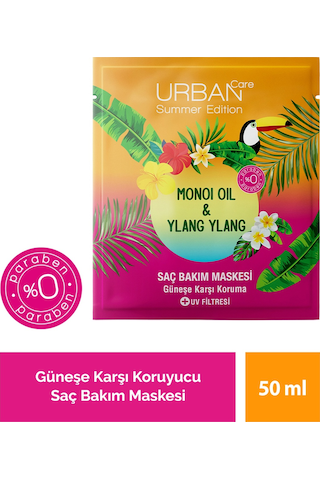 Urban Care Monoi Oil ve Ylang Ylang Saç Bakım Maskesi 50 ML