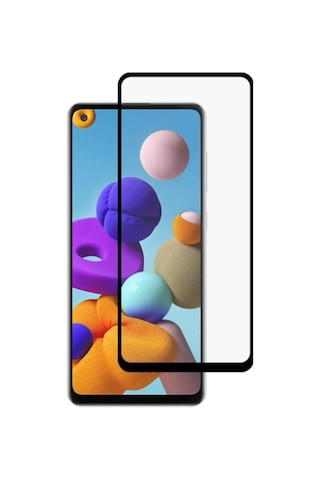 Samsung Uyumlu Galaxy A21S Fiber Nano Kırılmaz Ekran Koruyucu