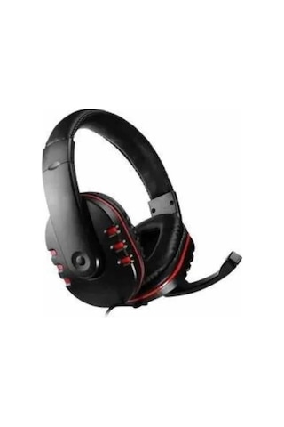 Bfs Oyuncu Kulaklığı Kulak Üstü Kablolu Stereo Mikrofonlu Yumuşak Kulak Yastığı