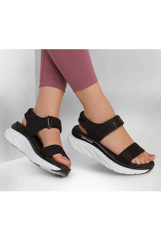 Skechers Dlux Walker New Block Kadın Sandalet 119226-BLK Siyah