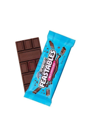 Feastables Mr Beast Bademli Ve Sütlü Çikolata 60 Gr X 2 Li Karma Paket