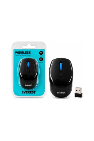 Kablosuz Optik Mouse Siyah Lacivert Mi