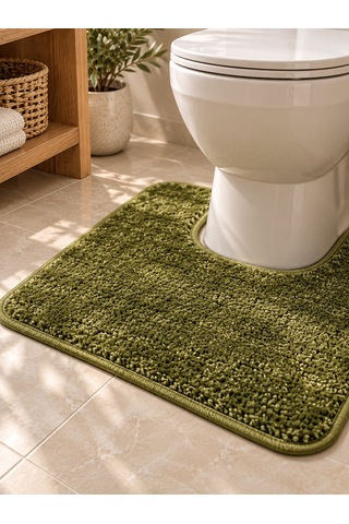 Sera Banyo Halısı 2'li Yeşil 70 45cm 45 45cm-7915