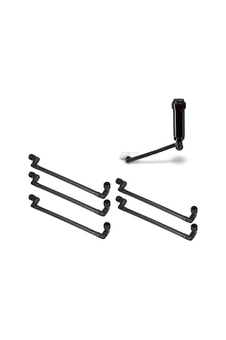 Kosona G3/4 Dış Dişli Otomatik Yükseklik Ayarlı Çevirilebilir Bahçe Çim Sulama Jöntü Armatürü - 5 Adet Pe Malzeme